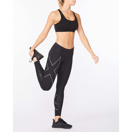 2XU 2XU Light Speed Mid-Rise Compression Tights legging compressif femme