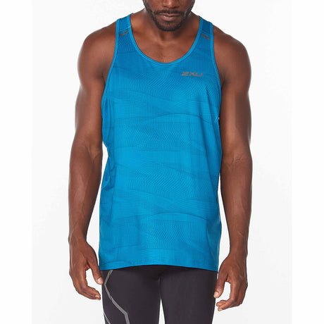 2XU 2XU Light Speed Singlet maillot de corps de course pour homme