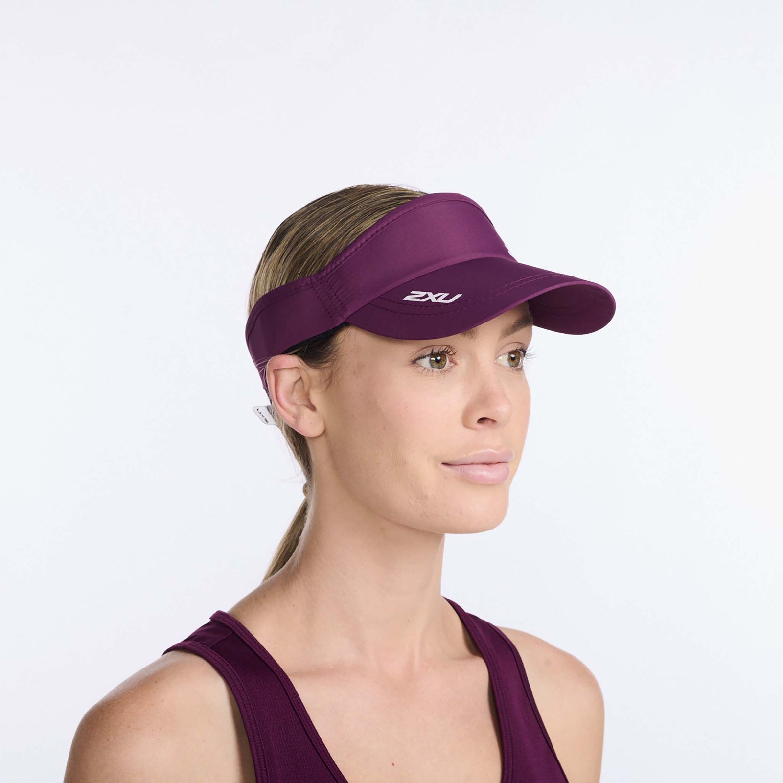 2XU 2XU Run Visor casquette visière de course à pied unisexe