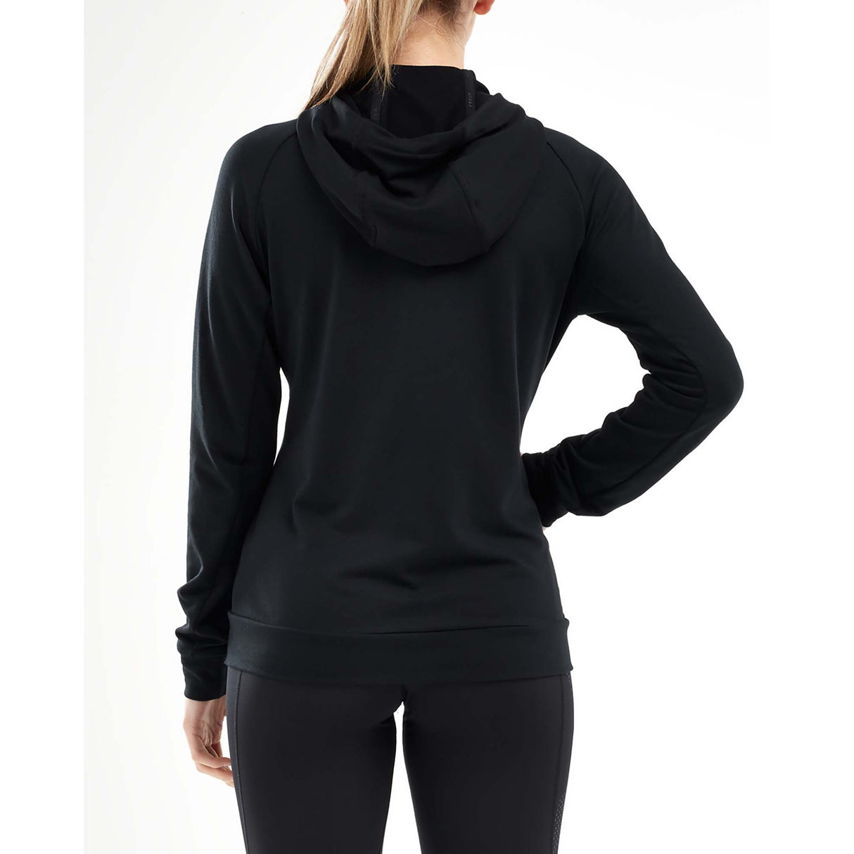 2XU 2XU Transit Zip Hoodie chandail kangourou avec fermeture eclair pour femme