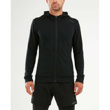 2XU 2XU Transit Zip Hoodie chandail kangourou avec fermeture eclair pour homme