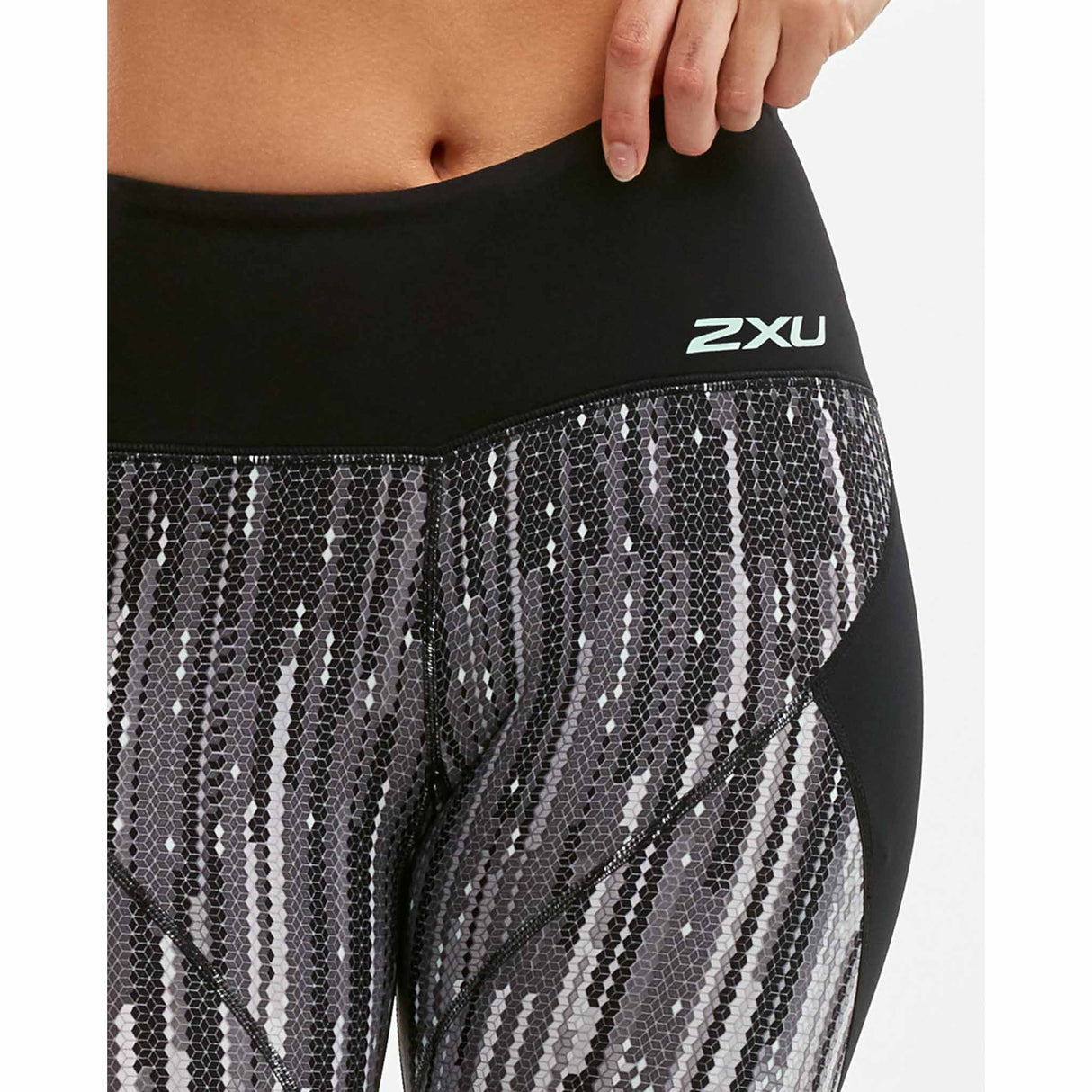 2XU 2XU leggings de compression imprimé taille mi-haute d'entrainement femme
