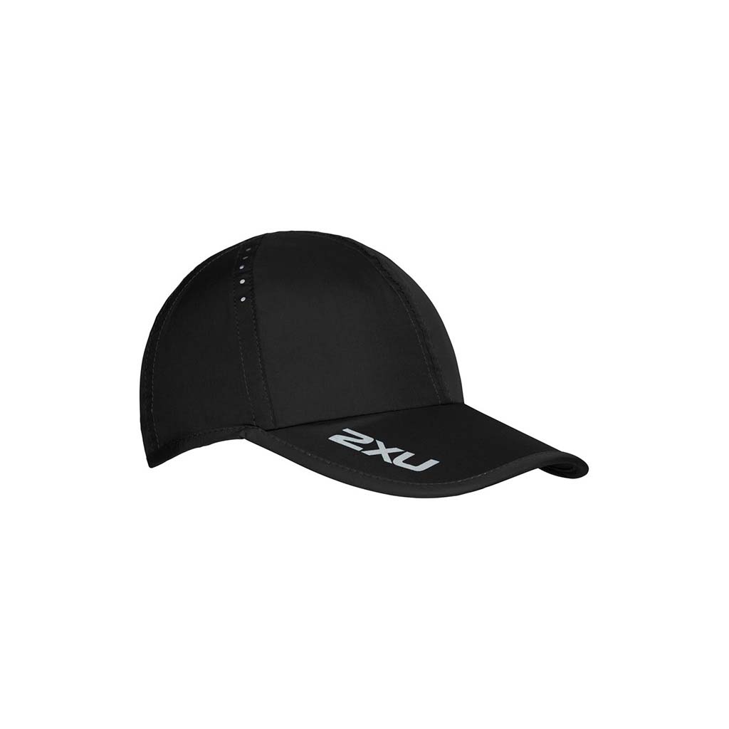 2XU Run Cap casquette de course à pied unisexe noire
