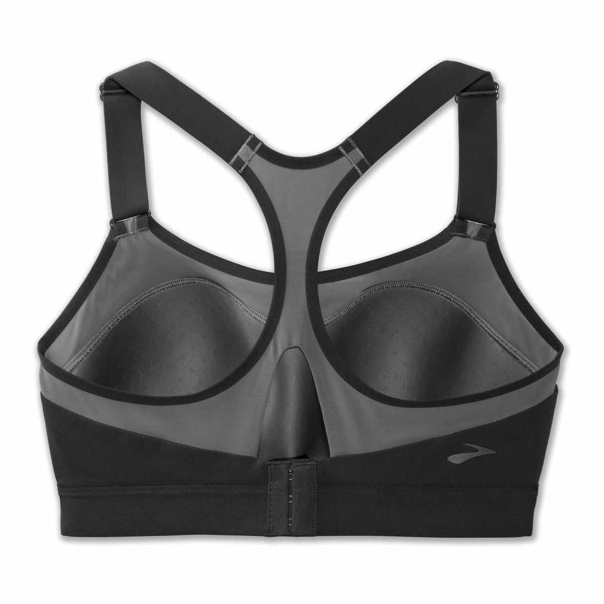 Brooks Dare Racerback soutien-gorge de course à pied Asphalt vue de dos