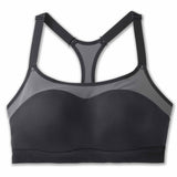 Brooks Dare Racerback soutien-gorge de course à pied Asphalt