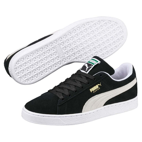 Puma Suede Classic+ noir blanc chaussure pour homme paire