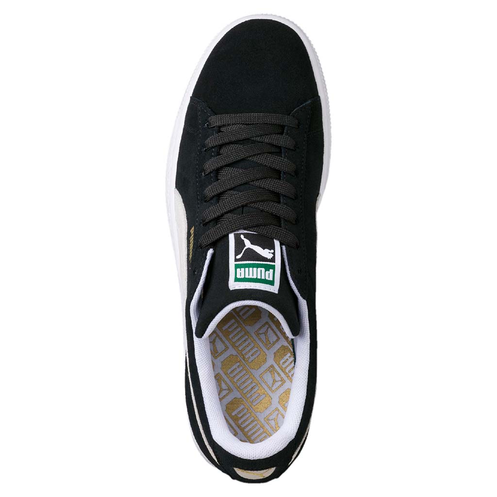 Puma Suede Classic+ noir blanc chaussure pour homme  uv