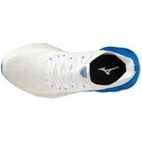 Mizuno Wave Neo Ultra chaussures de course à pied pour homme - Undyed White / Peace Blue