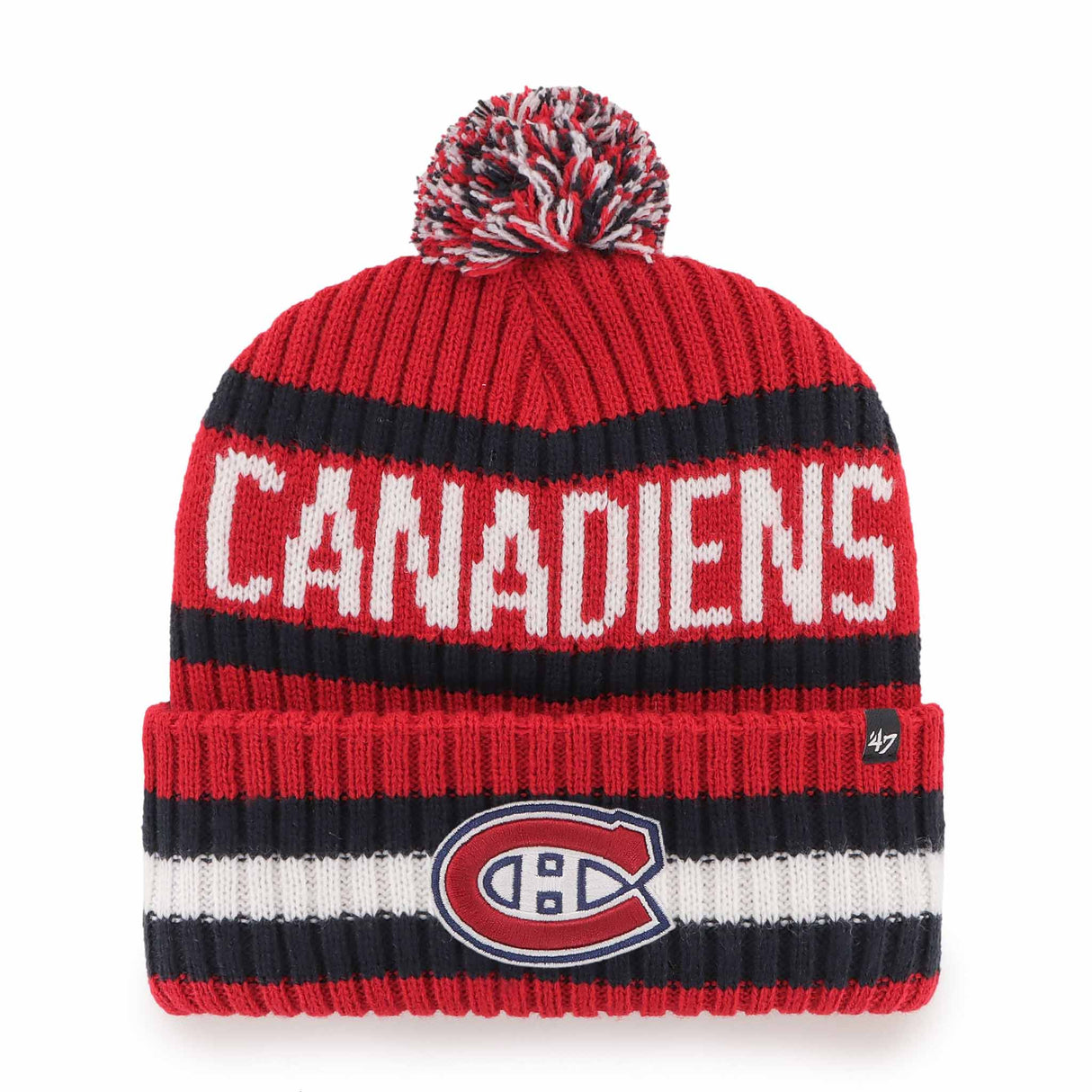 47 Brand Tuque a pompon Bering NHL Canadiens de Montréal