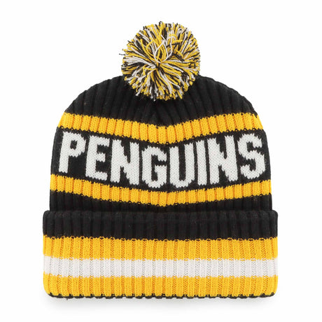 47 Brand Tuque a pompon Bering NHL Pittsburgh Penguins - dos