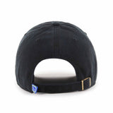 Casquette 47 Brand Black on Black Clean Up NHL Vancouver Canucks - dos