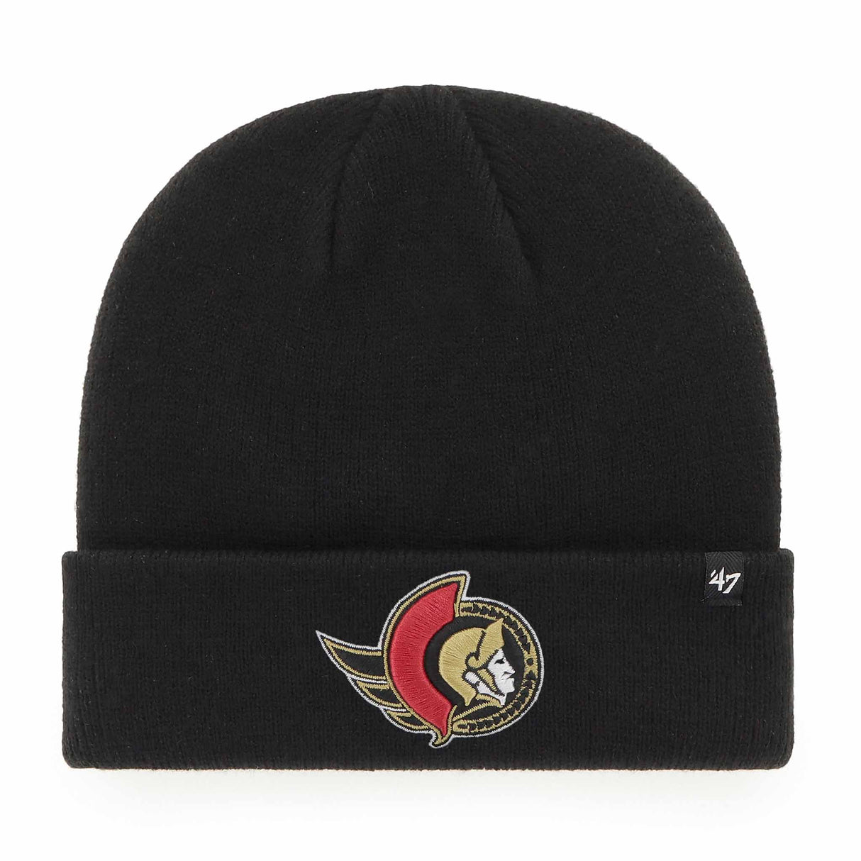 47 Brand Tuque a revers NHL Senators Ottawa