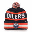 Tuque a pompon des Edmonton Oilers 47 Brand