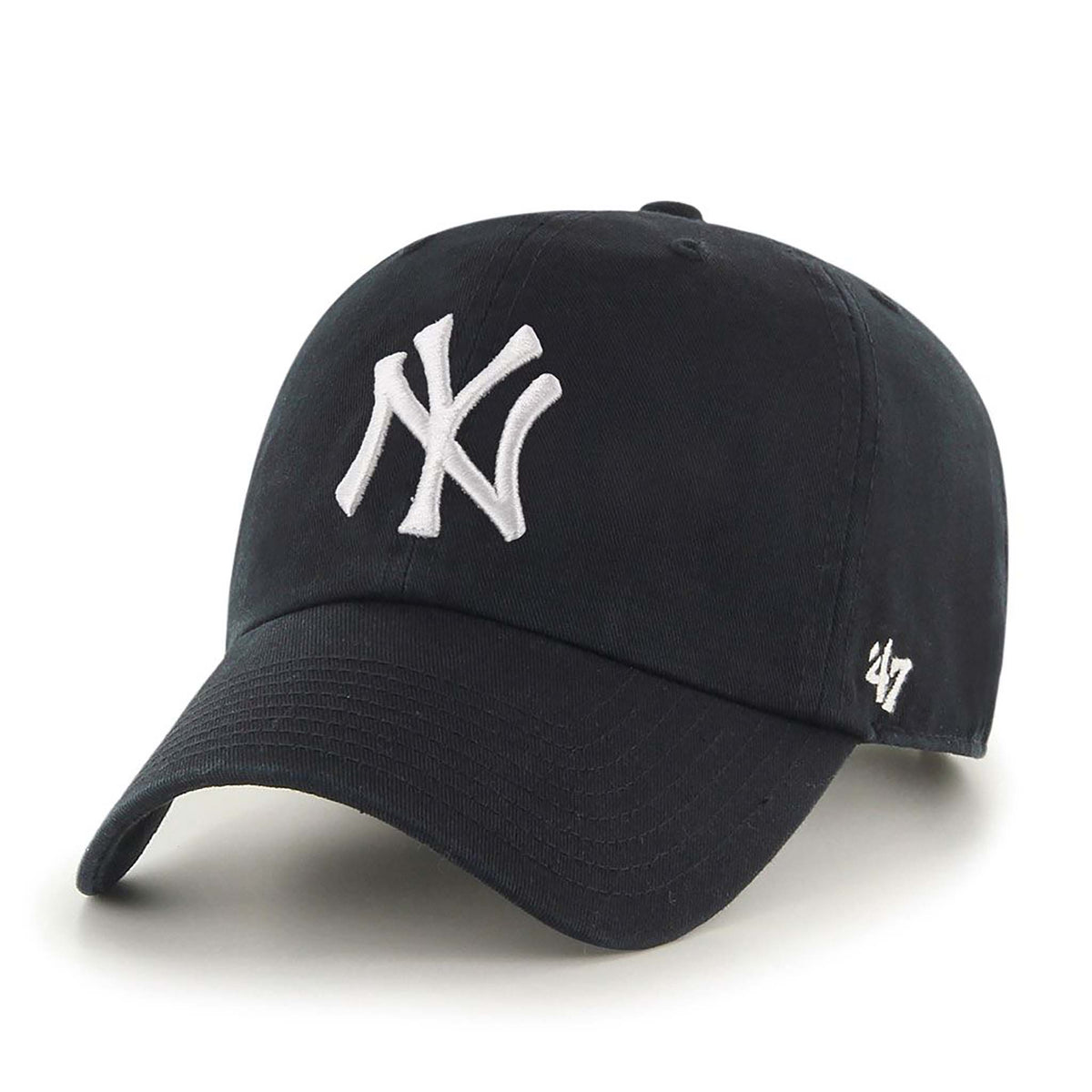 Casquette 47 Brand Clean Up MLB New York Yankees noir