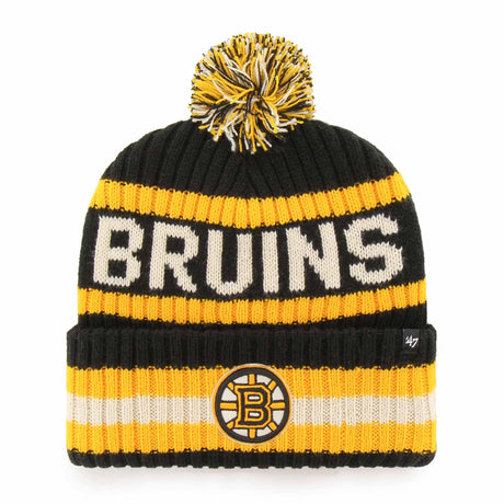 47 Brand 47 Brand Tuque a pompon Bering NHL Boston Bruins