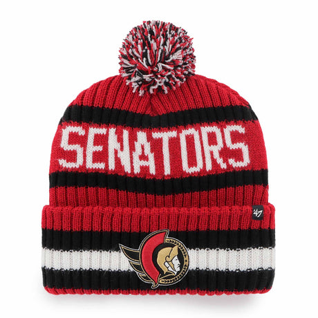 47 Brand 47 Brand Tuque a pompon Bering NHL Ottawa Senators