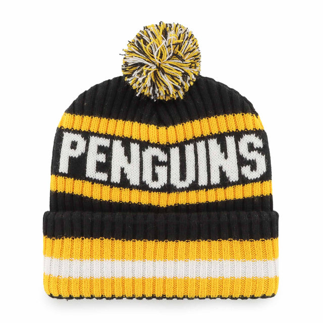47 Brand 47 Brand Tuque a pompon Bering NHL Pittsburgh Penguins
