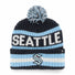 47 Brand 47 Brand Tuque a pompon Bering NHL Seattle Kraken