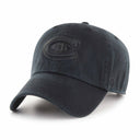 47 Brand Casquette 47 Brand Black On Black Clean Up NHL Montreal Canadiens