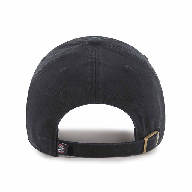 47 Brand Casquette 47 Brand Clean Up NBA Toronto Raptors Black On Black