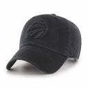 47 Brand Casquette 47 Brand Clean Up NBA Toronto Raptors Black On Black