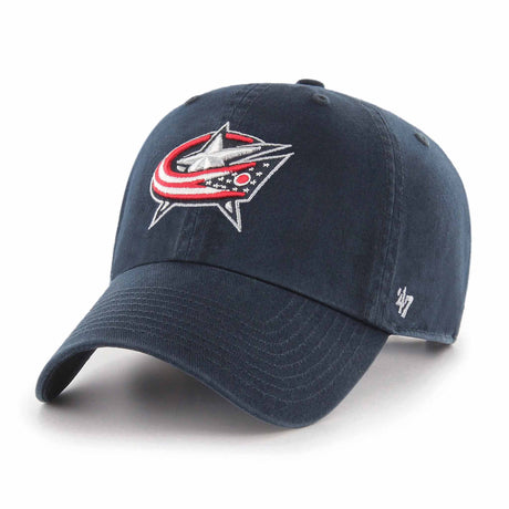 47 Brand Casquette 47 Brand Clean Up NHL Columbus Blue Jackets