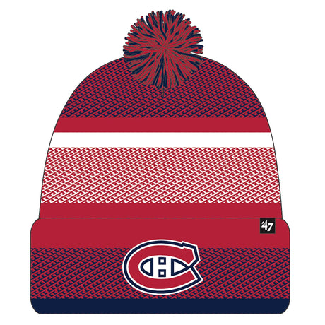 47 Brand Tuque a pompon Canadiens de Montreal LNH 47 Brand