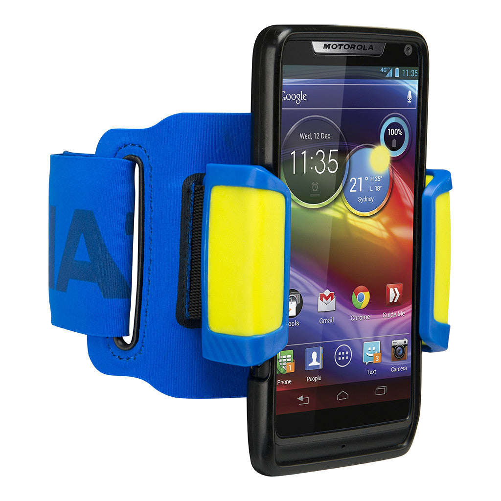 Brassard sport pour téléphone intelligent Nathan Sonic Mount sports smartphone armband Soccer Sport Fitness lv2