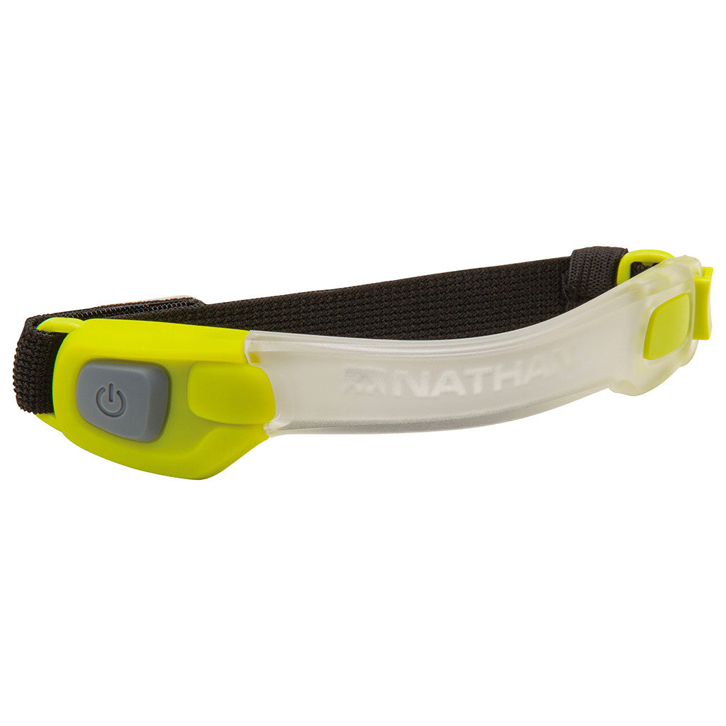 Bandeau de visibilité Nathan Light Bender LED armband light jaune Soccer Sport Fitness