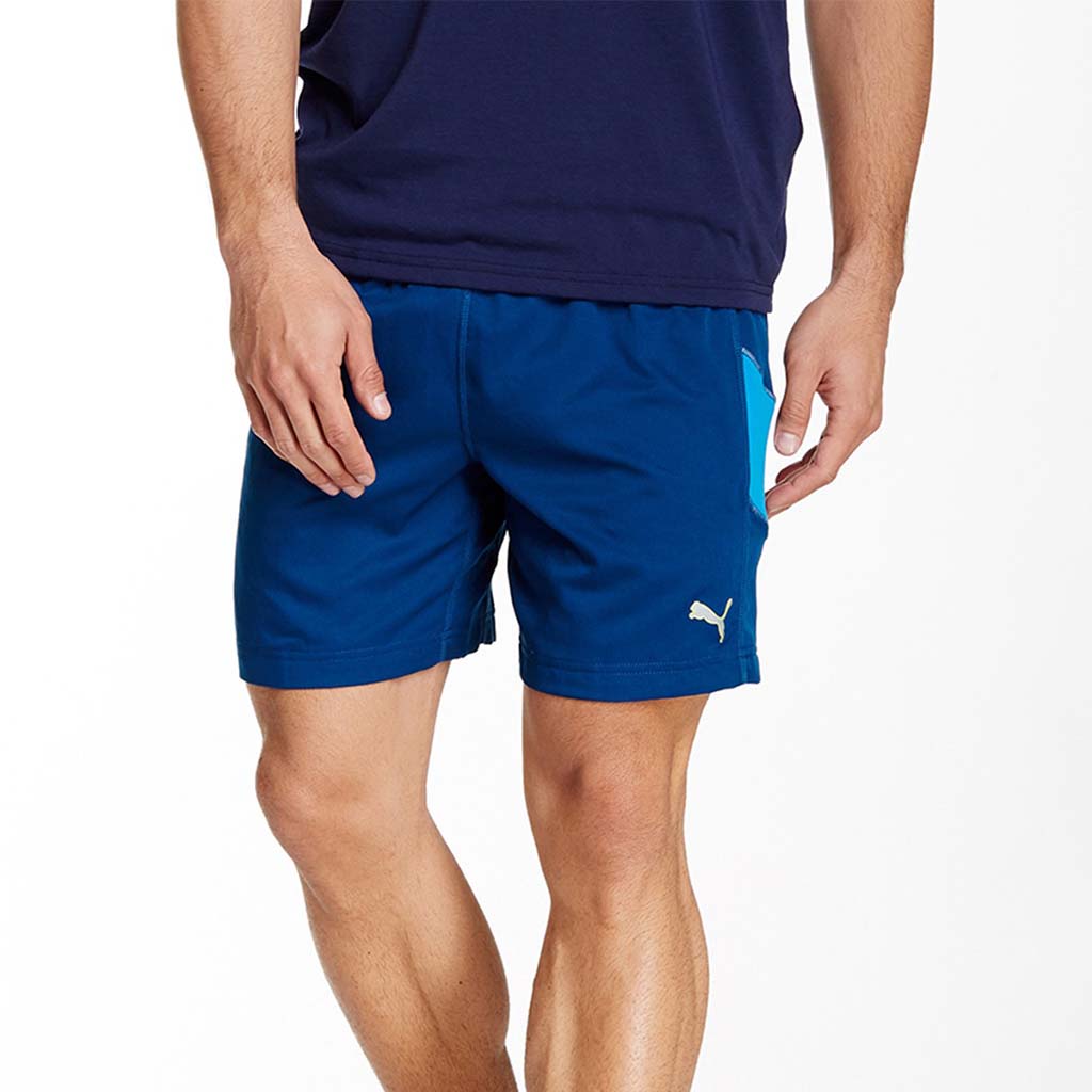 Short de course à pied Puma 7&quot; men&#39;s running shorts blue