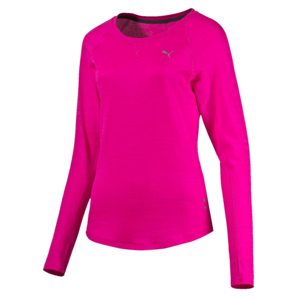Chandail sport femme PUMA Rebel Run women&#39;s long sleeve sports shirt Soccer Sport Fitness
