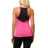 Camisole sport femme PUMA Yogini Long and Lean women's sport tank top rose vue dos Soccer Sport Fitness