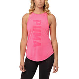 Camisole sport femme PUMA Dancer Burnout women's sports tank top rose vue avant Soccer Sport Fitness