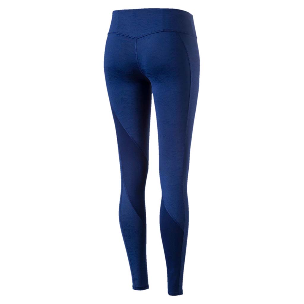 Puma Active Training Clash women&#39;s tights blue vue arriere Soccer Sport Fitness