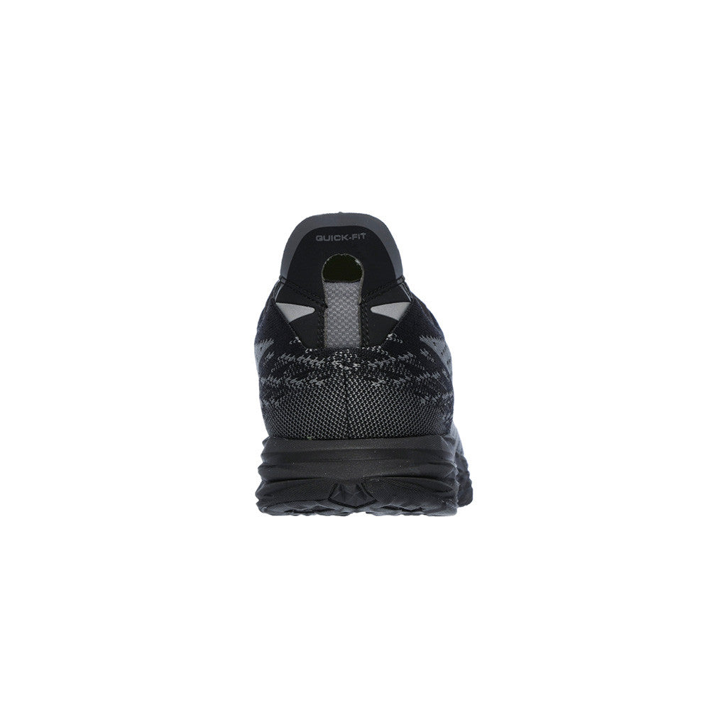 Skechers GoRun 5 noir chaussures de course à pied homme vue arriere