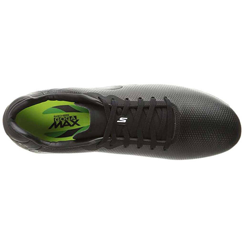 Skechers Galaxy Performance FG soccer shoes black top view