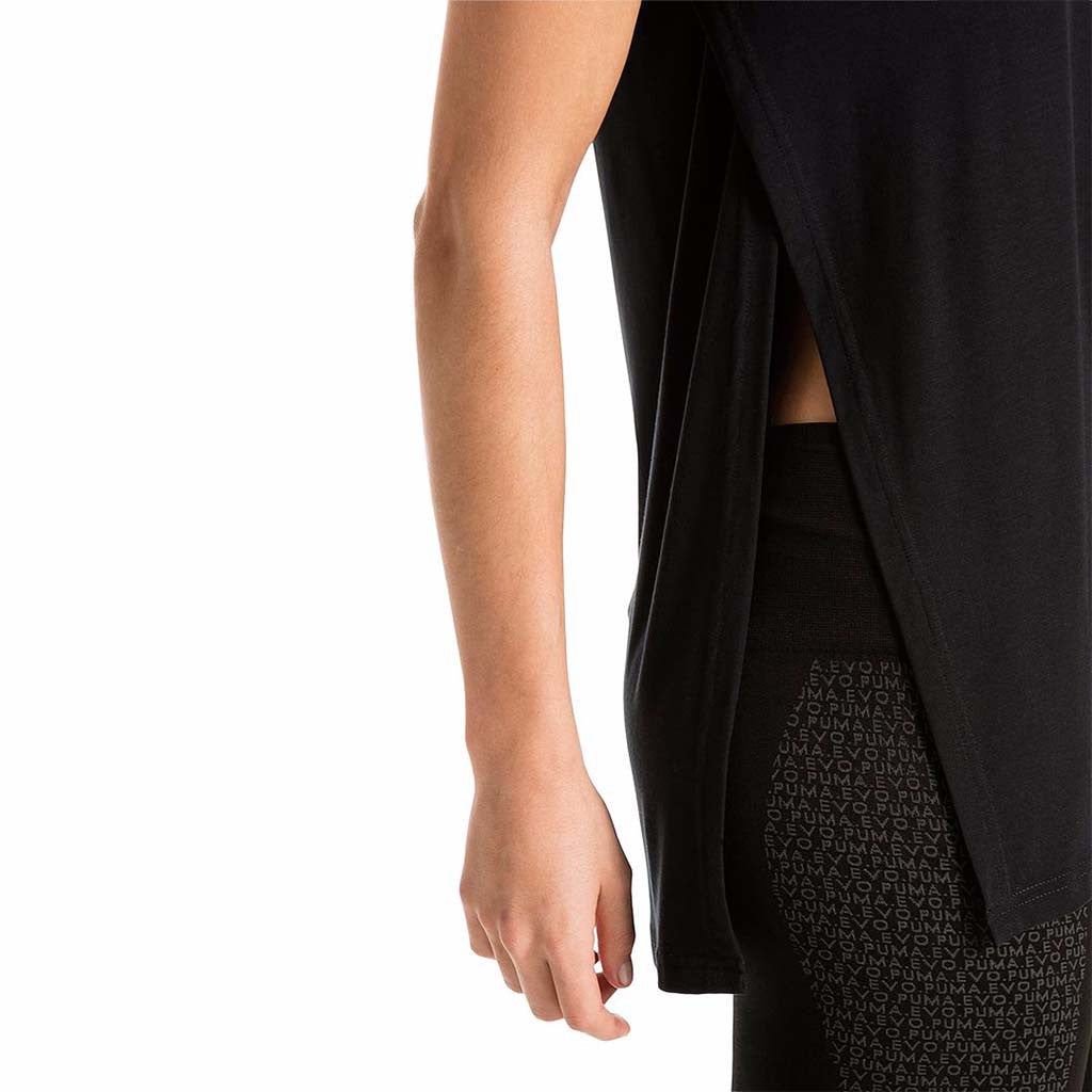 PUMA Evolution Side Knot women&#39;s sports top Soccer Sport Fitness