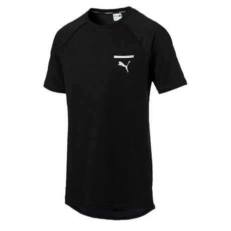 T-shirt homme Puma Evo Core noir Soccer Sport Fitness