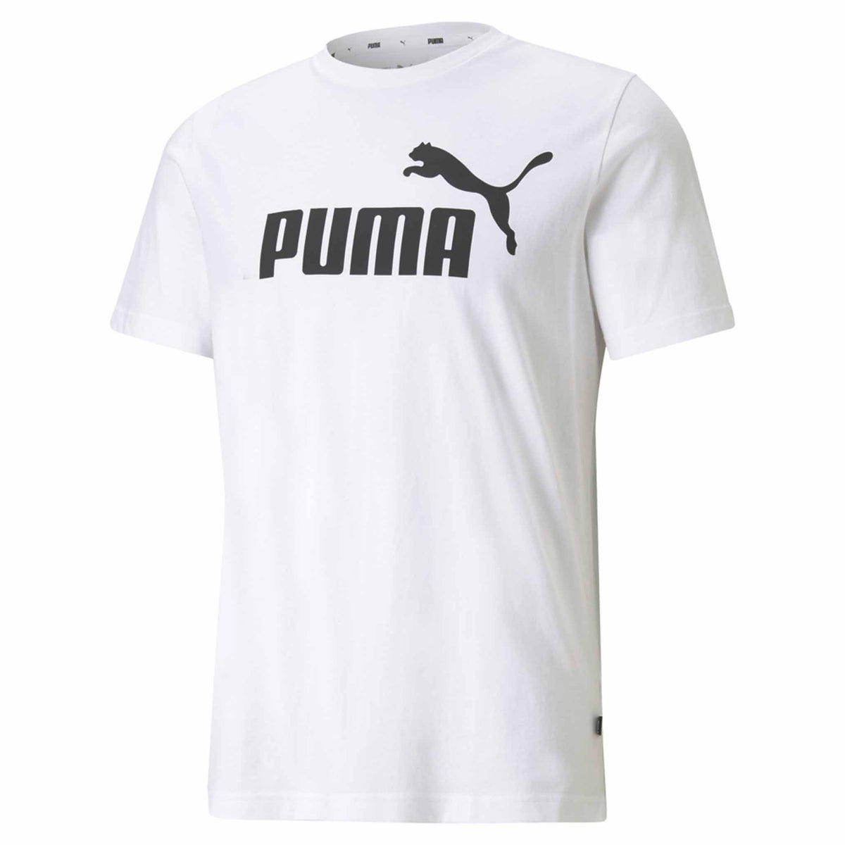 Puma t-shirt Essential Logo Tee pour homme Blanc