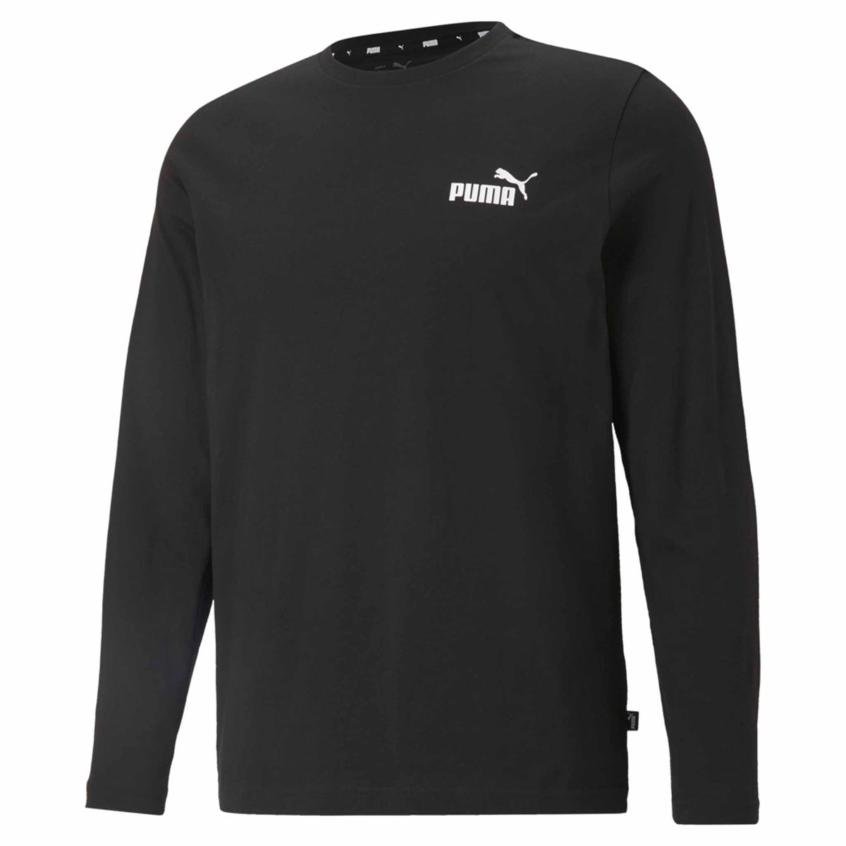 Puma t-shirt à manches longues Essential Small Logo Tee homme noir