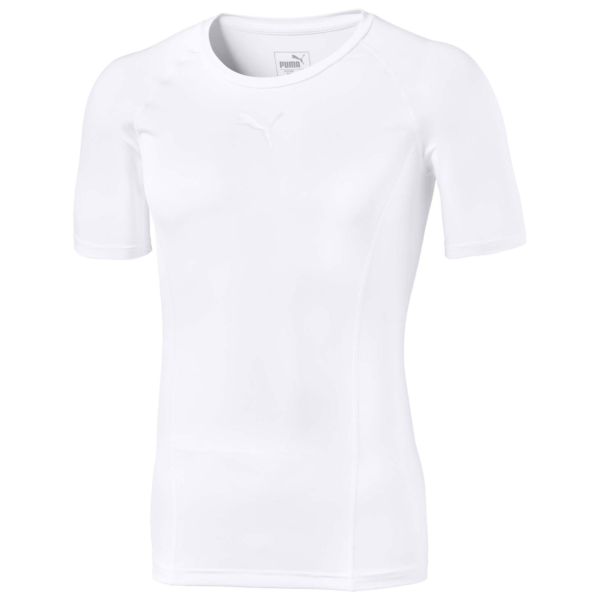 T-shirts de compression Puma Liga Baselayer à manches courtes adulte blanc