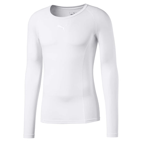 Puma Liga Baselayer à manches longues adulte blanc