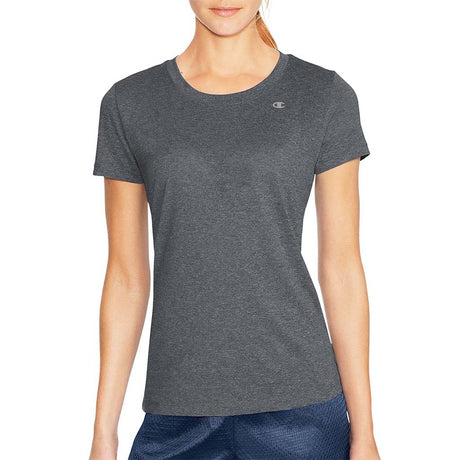 Champion PowerTrain T-Shirt sport pour femme gris chiné lv