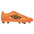 Umbro Velocita Club HG soccer cleats orange