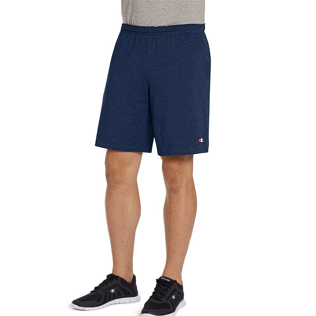 Champion Authentic 9" short avec poches en coton pour homme bleu marine