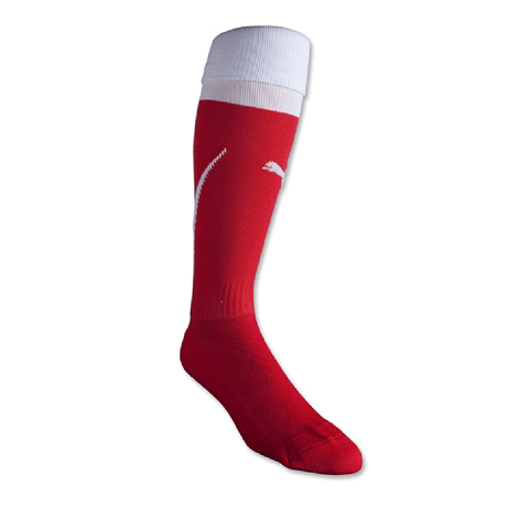 Bas de soccer PUMA Power 5 rouge Soccer Sport Fitness