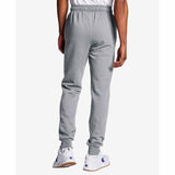 Champion Powerblend Retro Fleece Pantalon jogging homme Oxford gray vue de dos