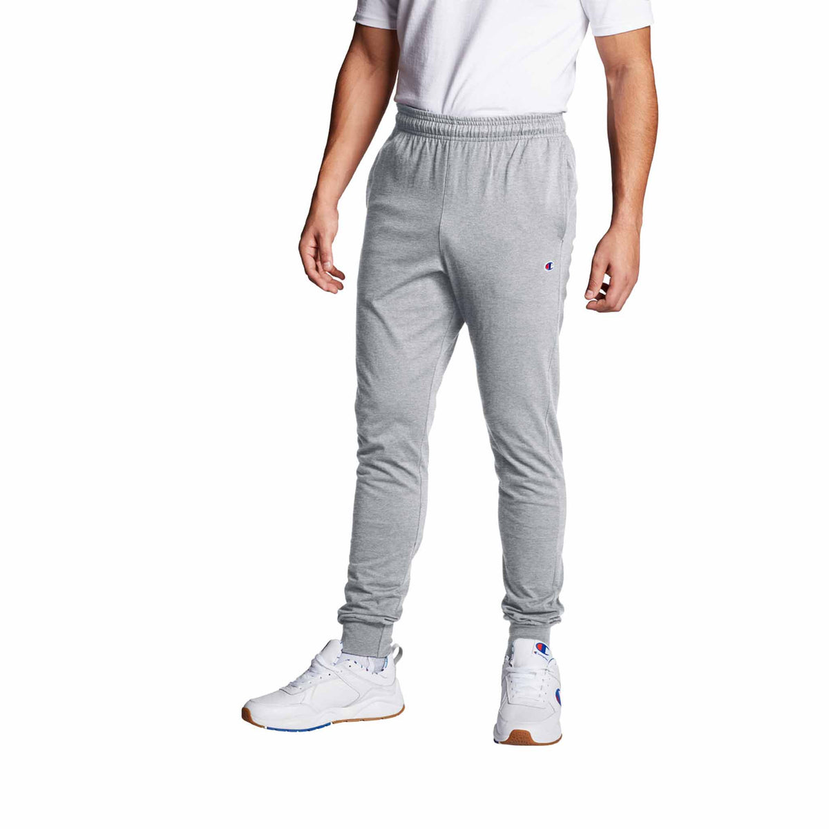 Champion Jersey Jogger pantalon d&#39;entrainement pour homme gris oxford