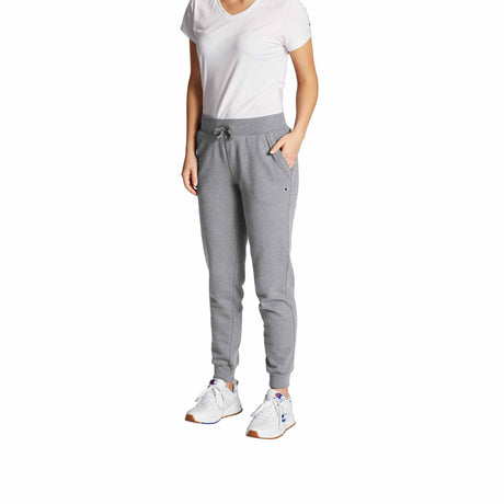 Champion Powerblend Fleece Jogger pantalon en molleton pour femme oxford gray  2