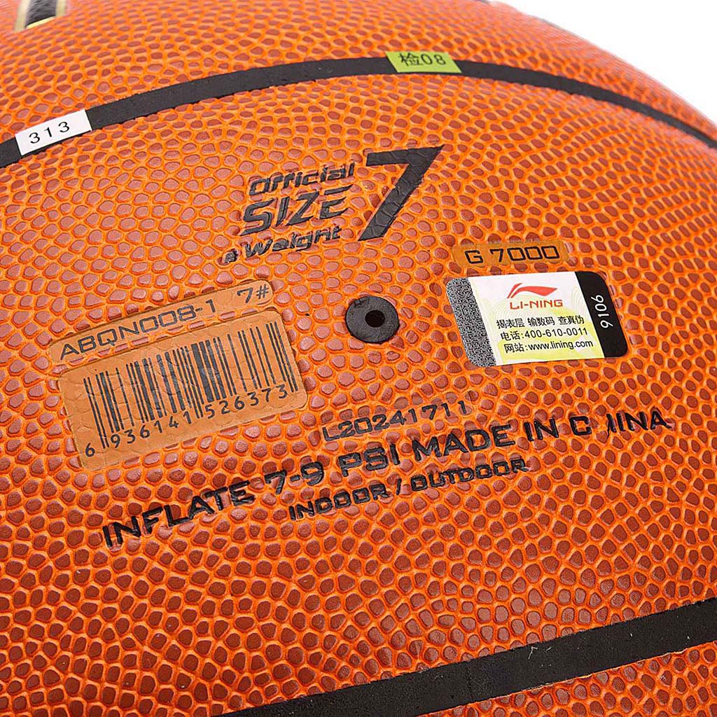 Li-Ning Dwyane Wade ballon de basketball taille 7 orange v8